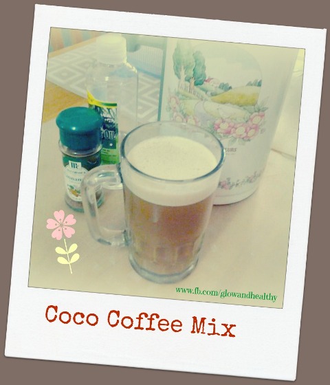 healthy coco coffee mix